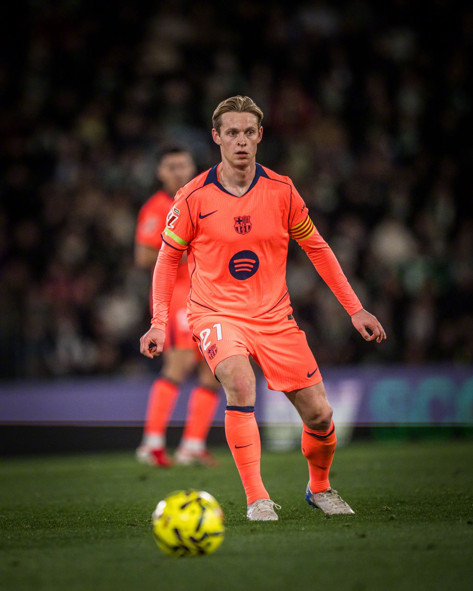 🧡今天的球衣给队长+橙Buff了🛡️一条德容感谢博，帅哥今天表现超级好👍?