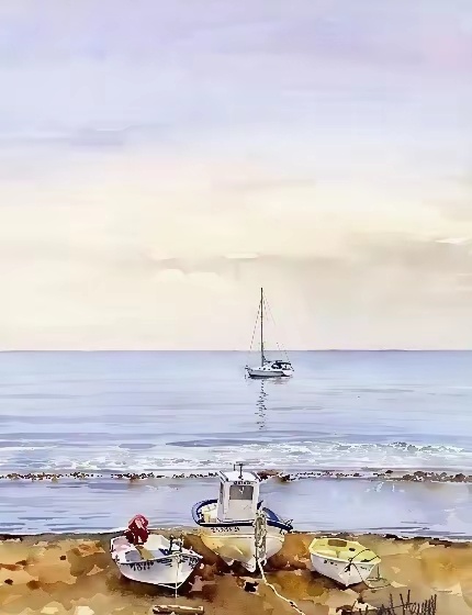 英国水彩画家玛格丽特 梅里作品欣赏遇见艺术遇见美好原创