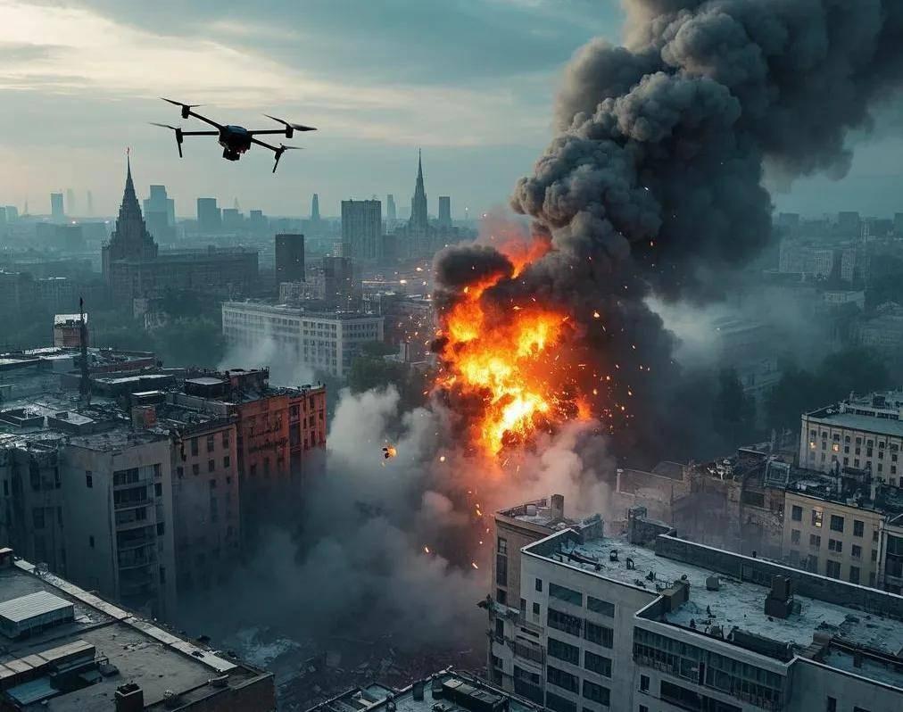 普京下令复仇，俄导弹从天而降，基辅陷入火海，美英法德急了
当地时间1月26日，俄