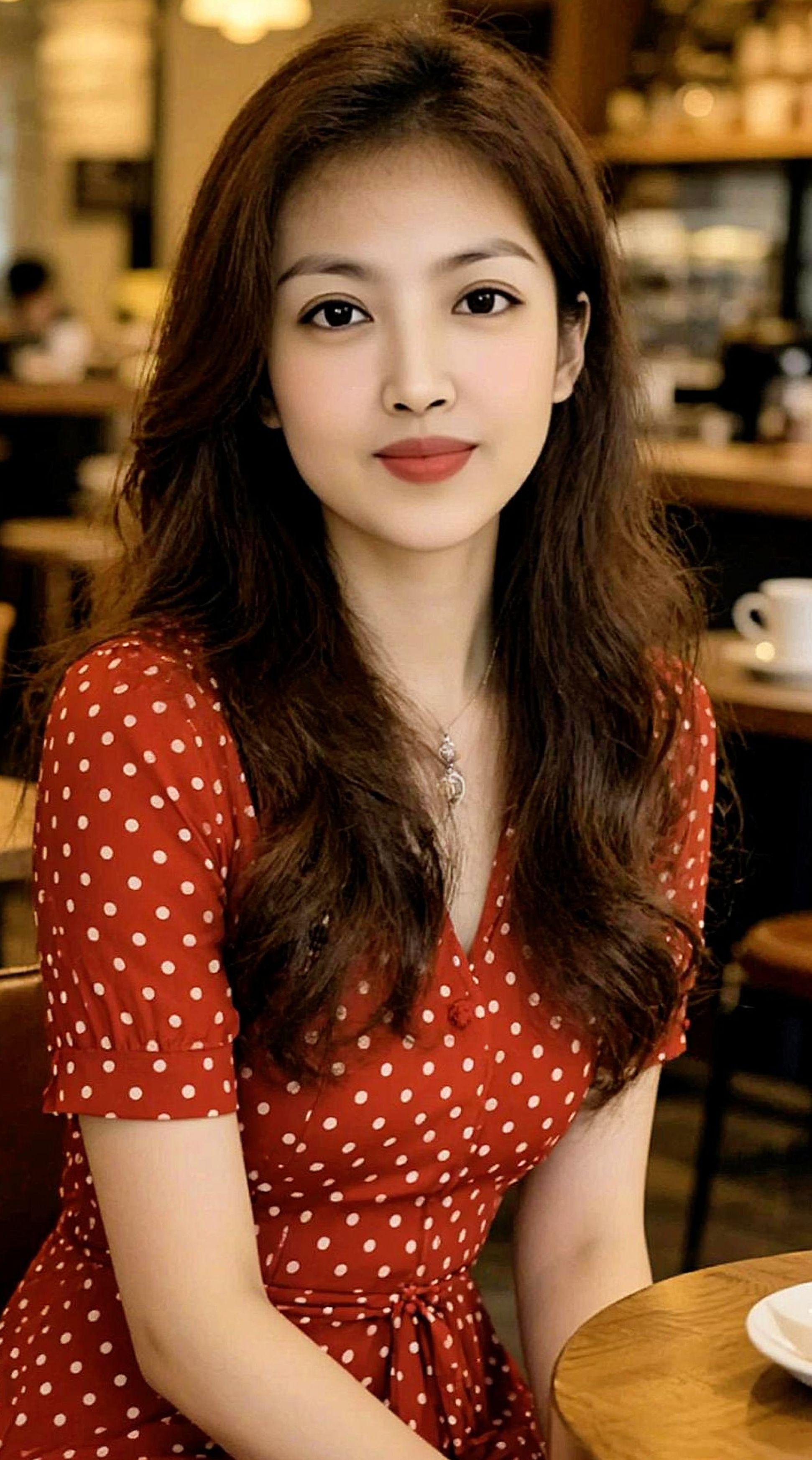 AI咖啡店淑女照