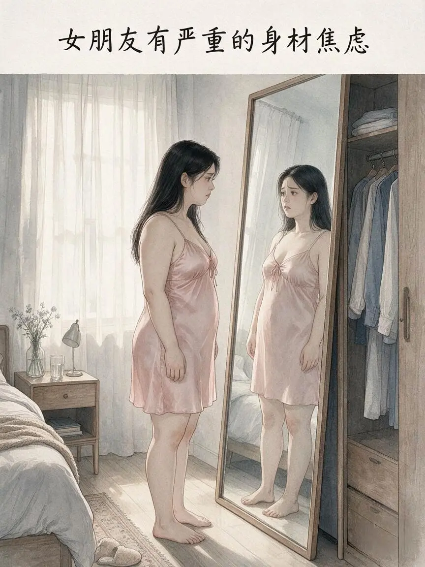 女朋友总是有身材容貌焦虑怎么办？