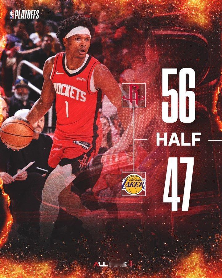 湖人半场13个失误，三分6中1，但也只落后9分，火箭能坚持住吗湖人vs火箭NBA