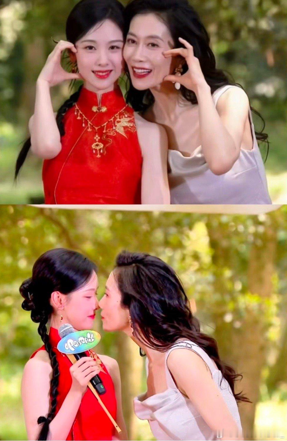 哎呀！！我们母女组萌亖我了美好又和谐的画面！！是谁哭了我不说 雁回时｜贵女 ｜陈
