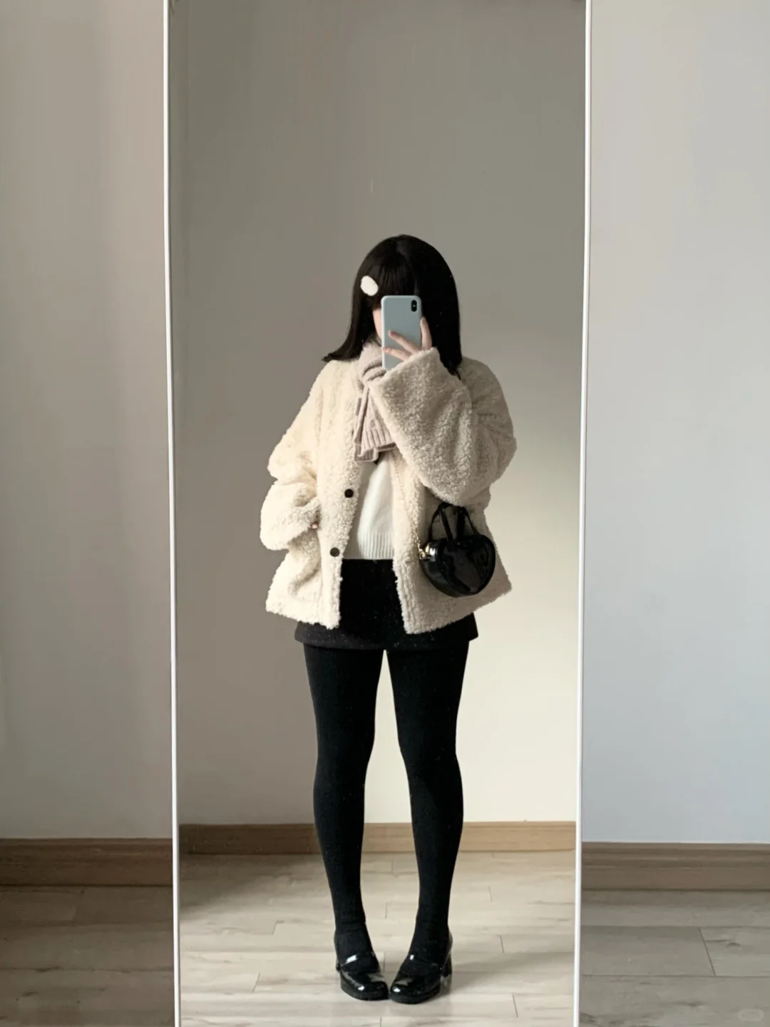 160 120｜冬日不露腿保暖穿搭⛄️打底裤这样穿