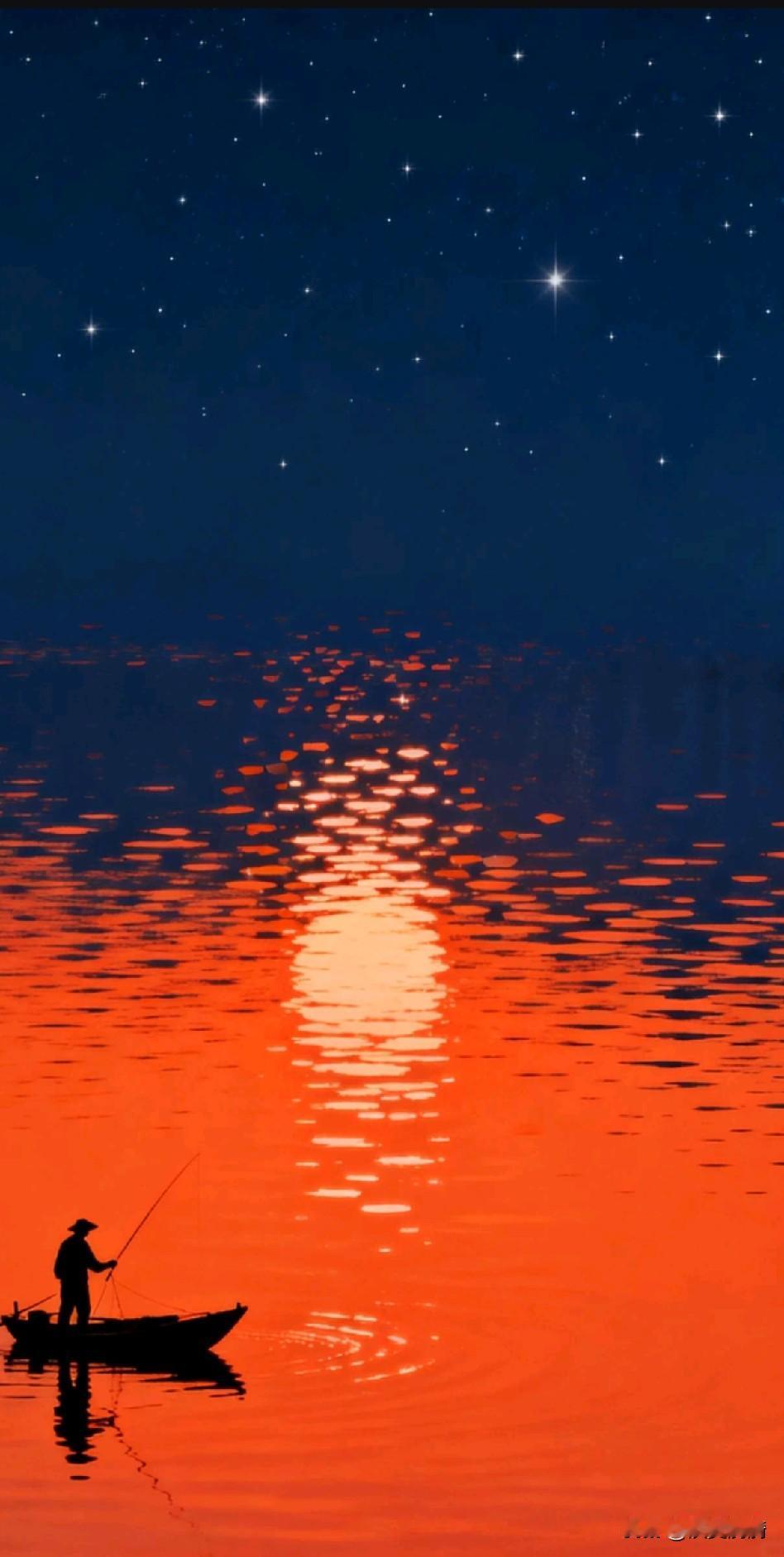 《心月赋》
——破执而归真，守静以通明

浮世逐尘迷本真，清风明月自为邻。
千般