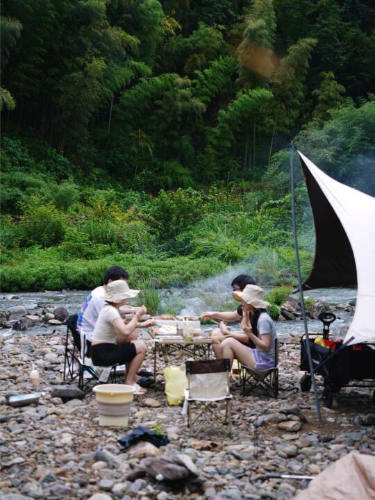 不是川西是宁波！夏日露营玩水宝藏地🏕️