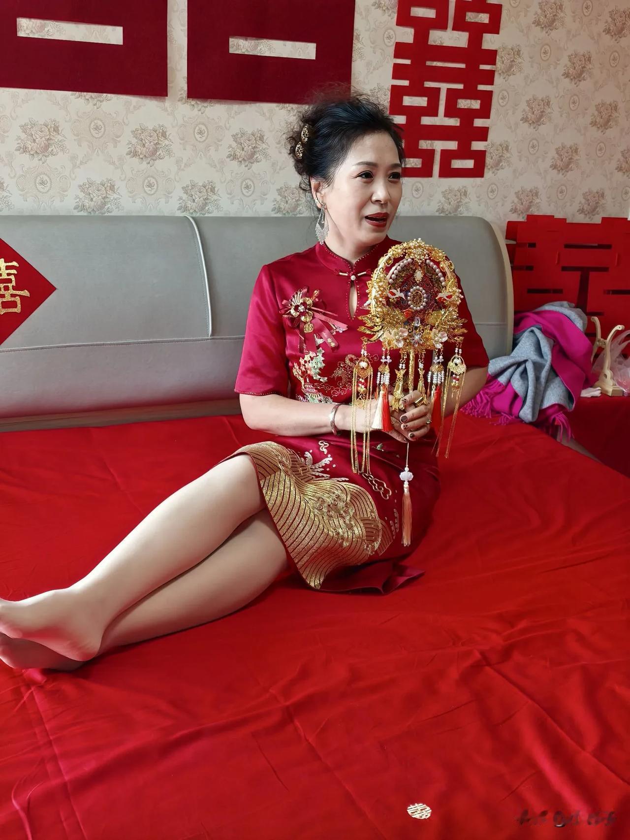 这新娘是真有气质啊[呲牙]