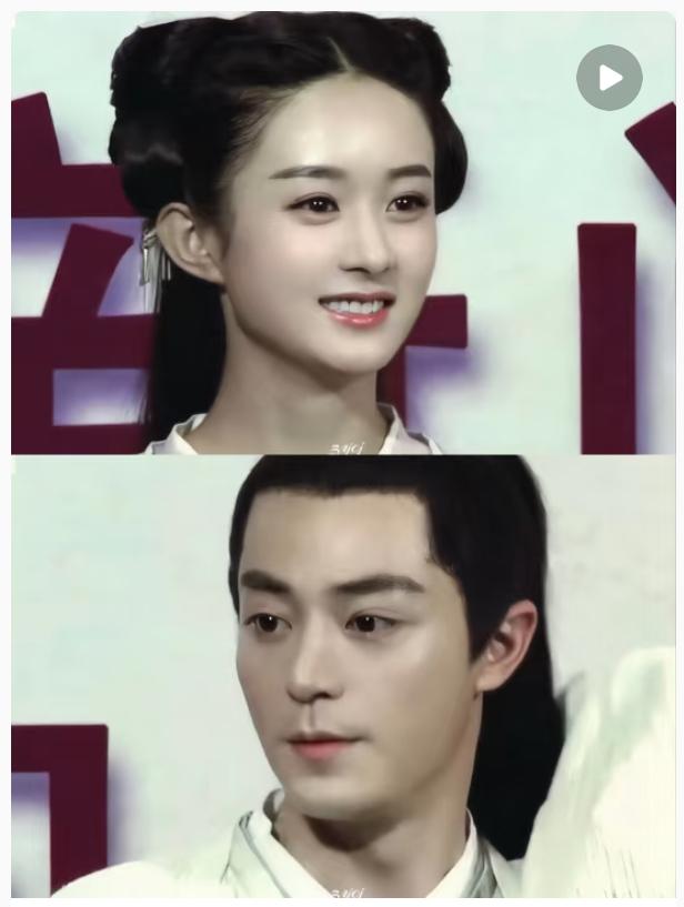 想当年，
这才是仙侠剧应有的男女主角颜值，
后来再无出其右者吧
赵丽颖的花千骨霍