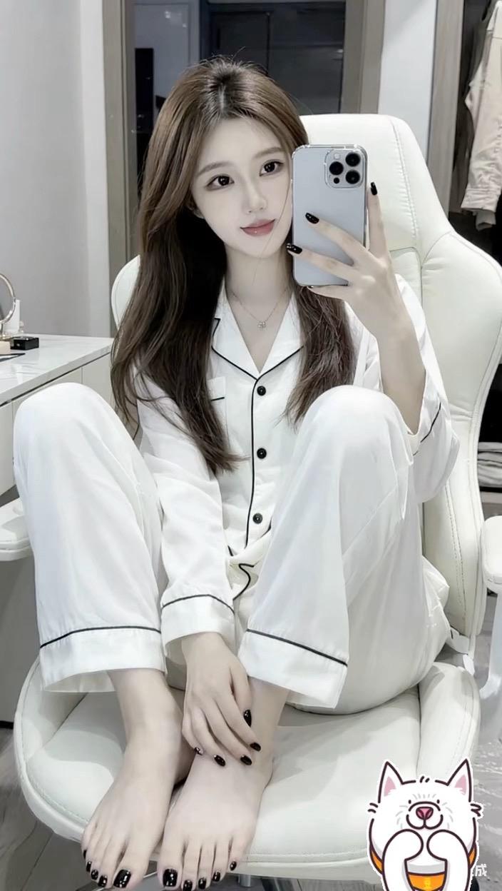 对镜拍 居家穿搭