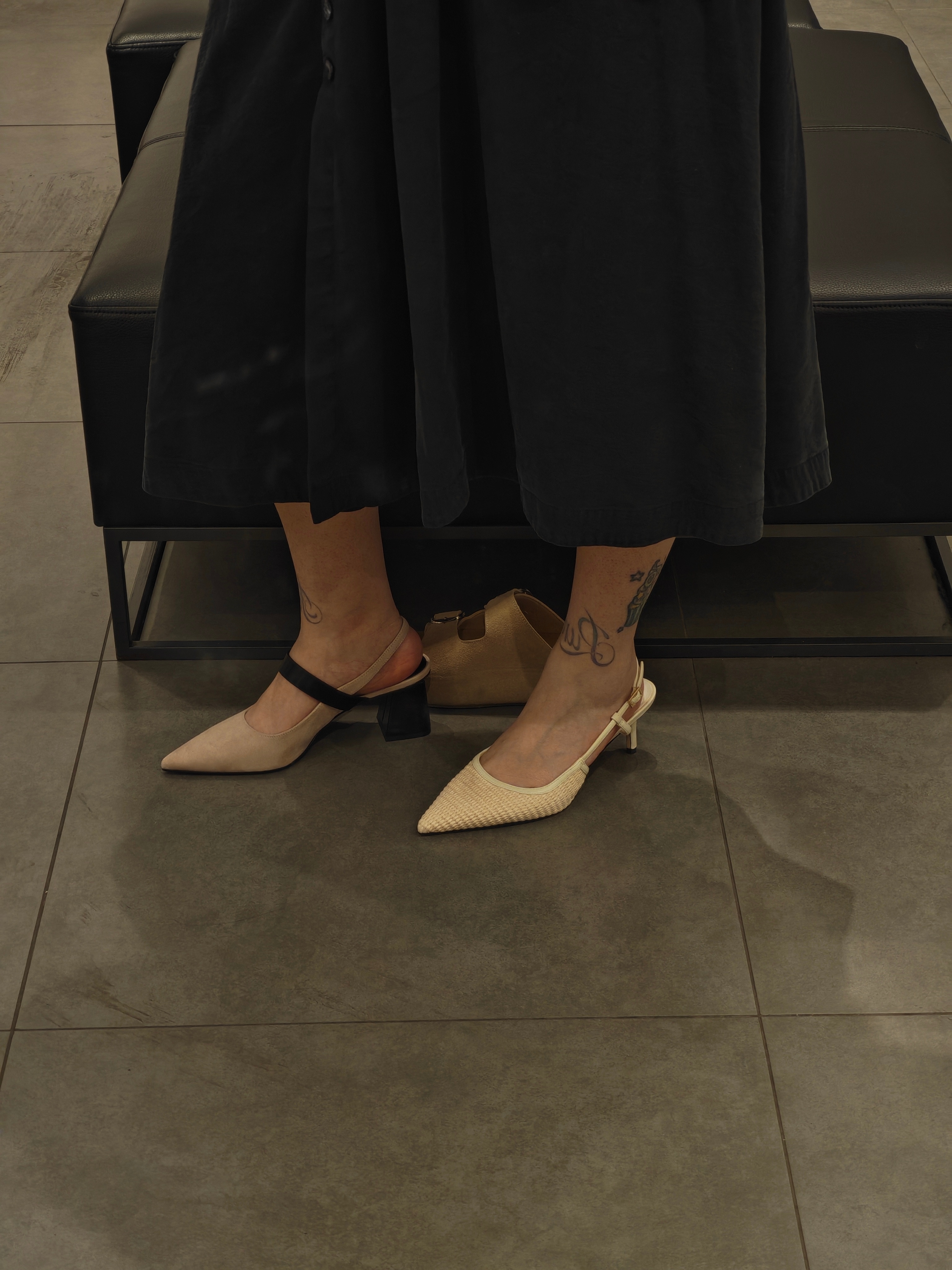 给家人们汇报一下入手了人生中的第二双高跟鞋✌️不要问我为什么突然买高跟鞋女人购物