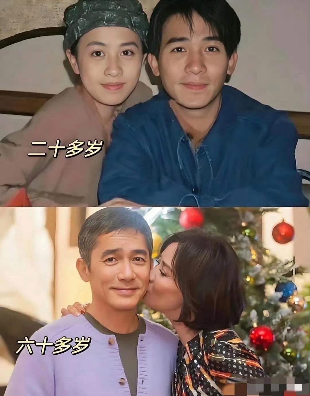 近60岁的刘嘉玲没要娃，自个儿住在上海，梁朝伟在日本独居快30年了。有...