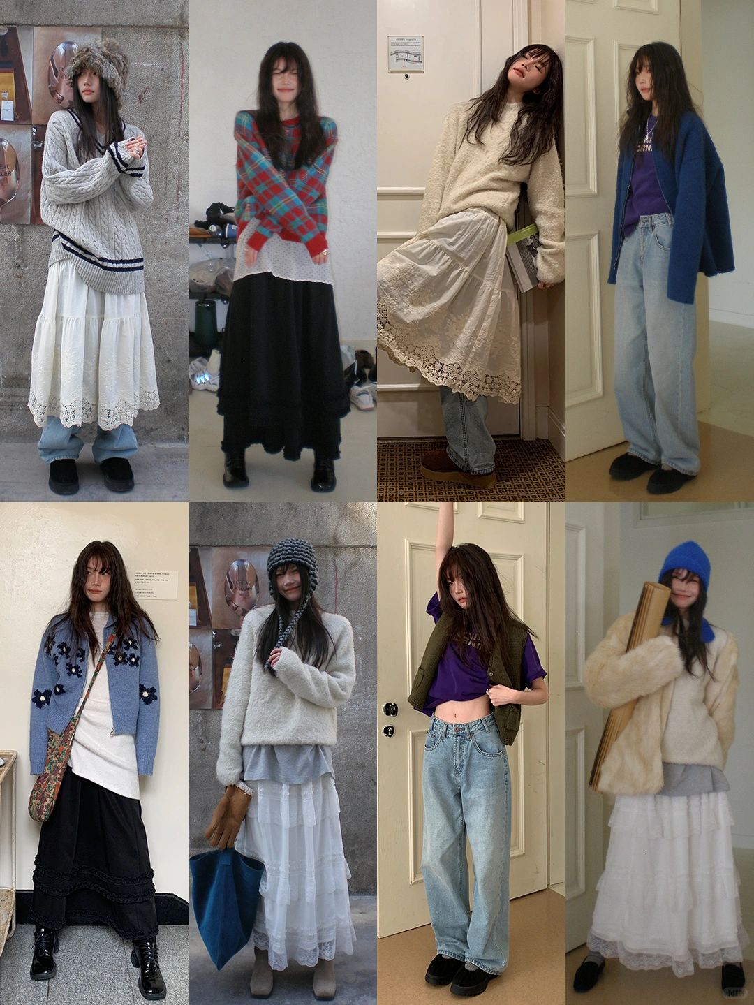 OOTD I 13套不同样叠穿穿搭合集