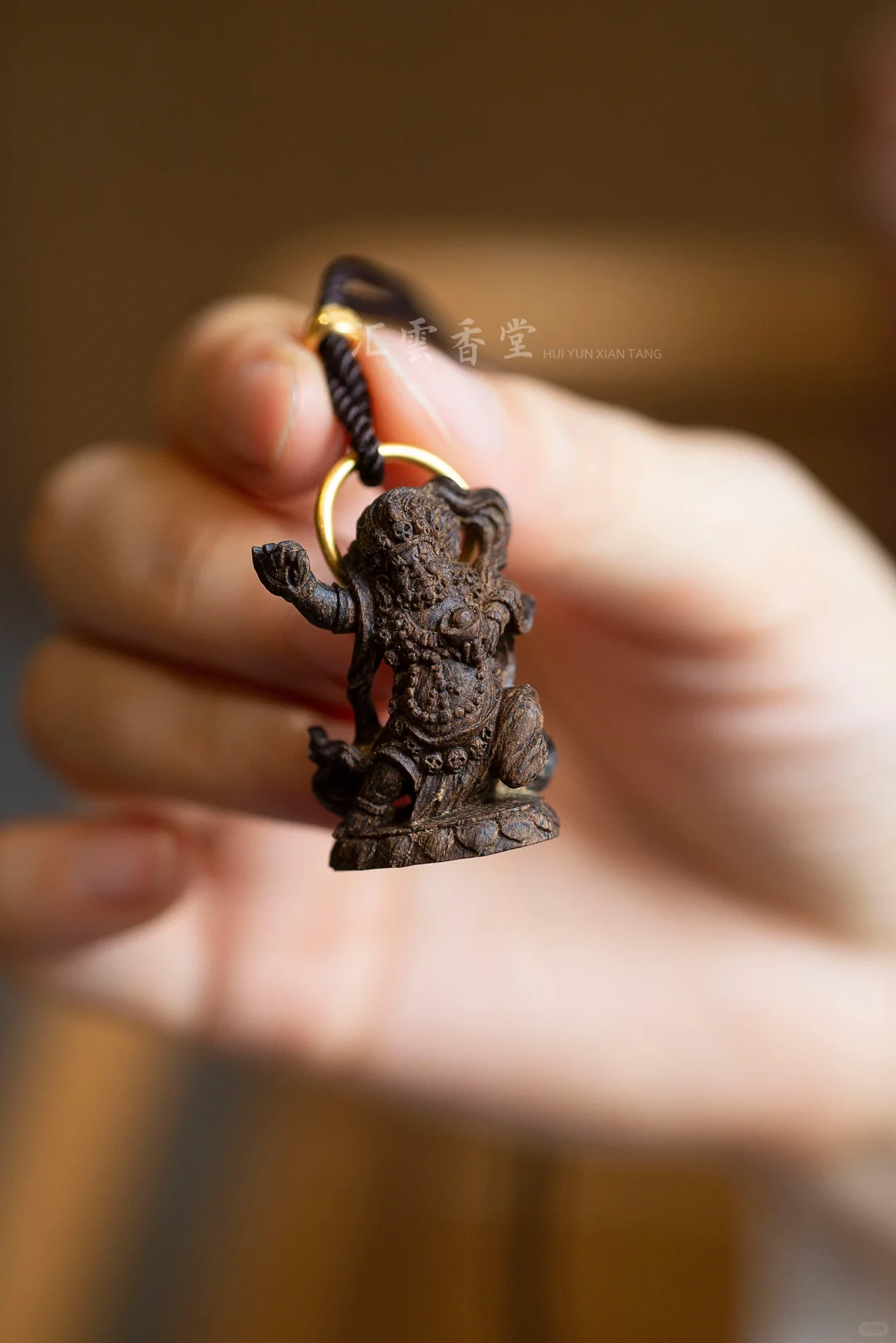 【大黑天】护神使者  大师级作品，精品雕刻