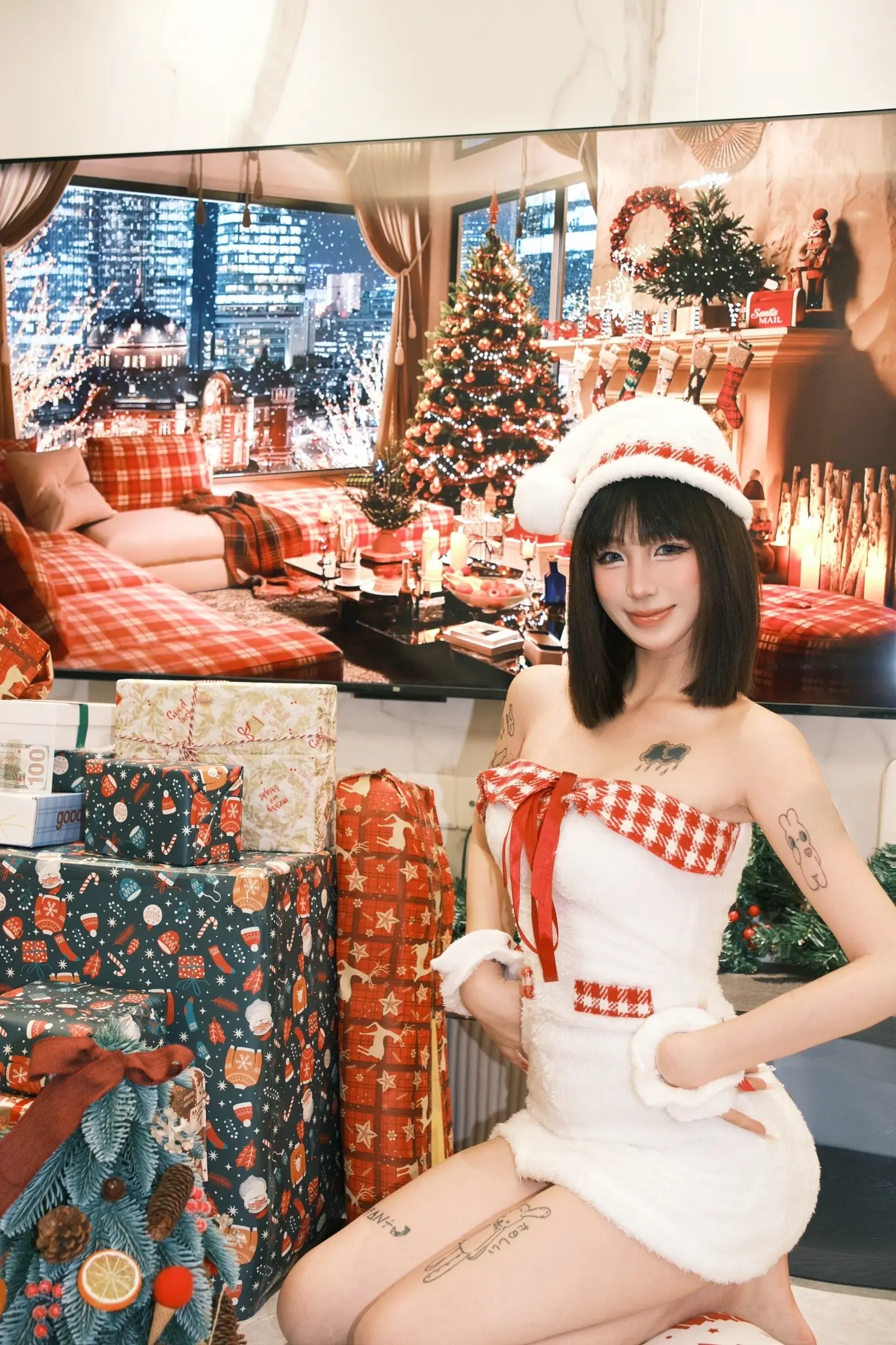 祝你全家圣诞快乐