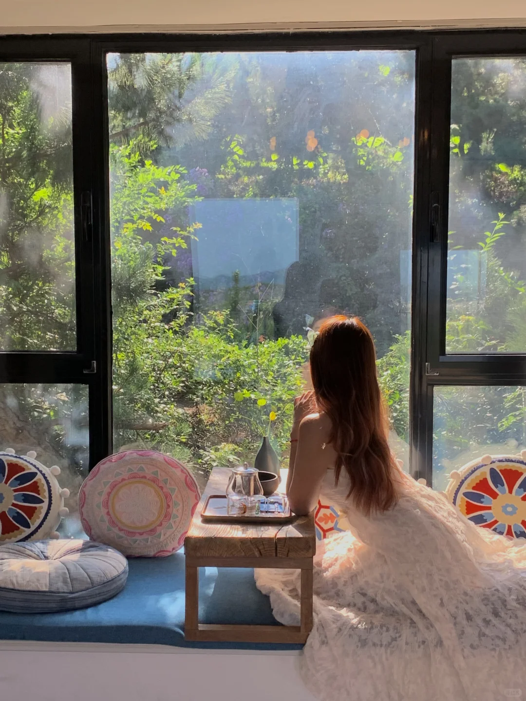 谁能想到这是在日照…不说还以为来了南法度假🍃💐 山里面真的更凉快 ...