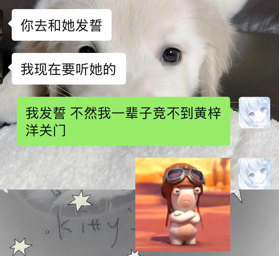 我发过最毒的誓就是这个了 ​​​