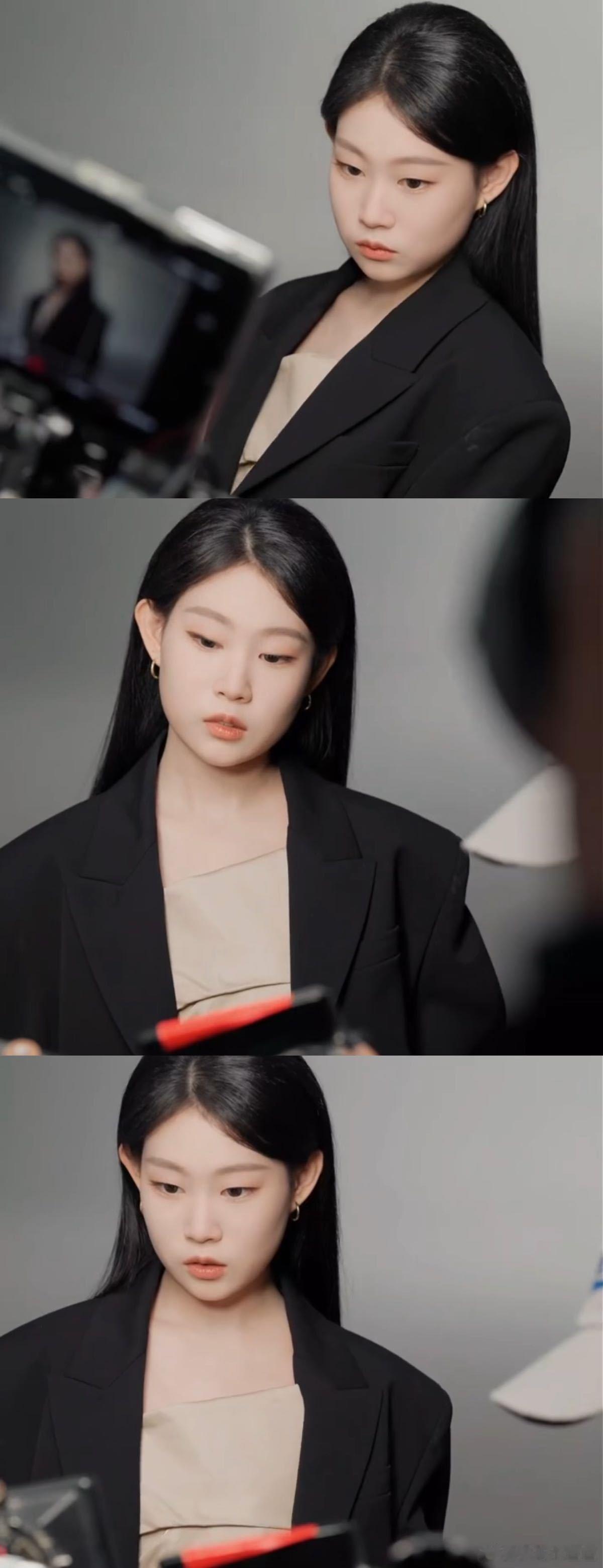 沈佳润的原生皮肤沈佳润二十岁该有的皮肤状态 天然好皮肤太加分了，清透又柔嫩，完全