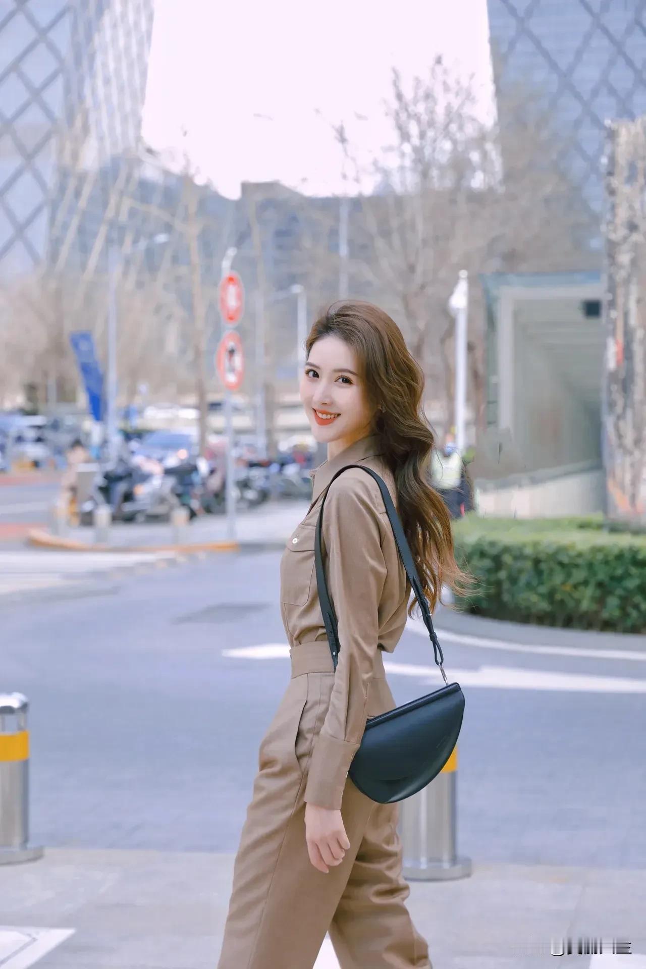 初秋的北京街头