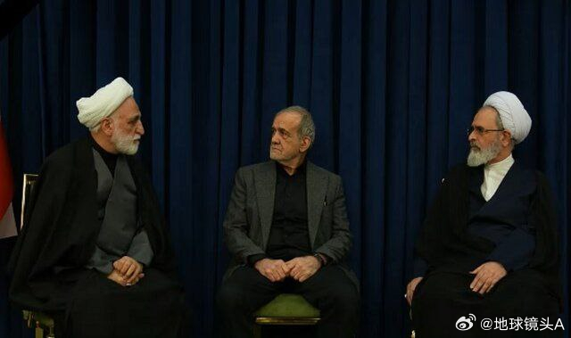 以美袭击伊朗 伊朗临时领导委员会第三次会议于今天，即3月2日星期二举行，伊朗总统