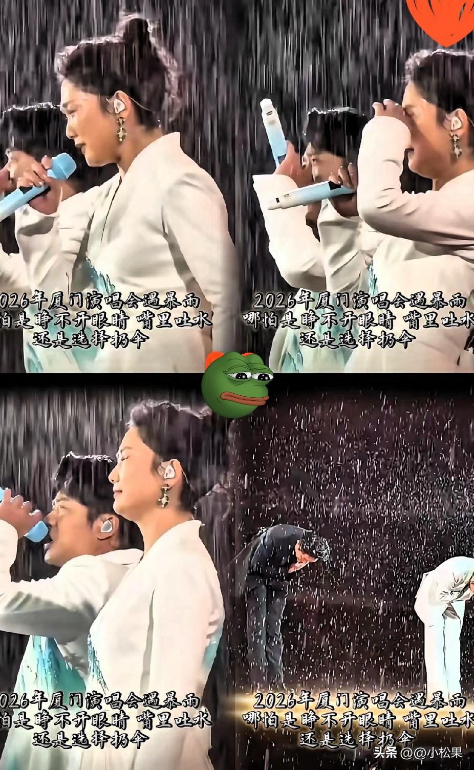 一场暴雨，彻底暴露了凤凰传奇的“真实面目”！
 
谁能想到，厦门这场突如其来的大