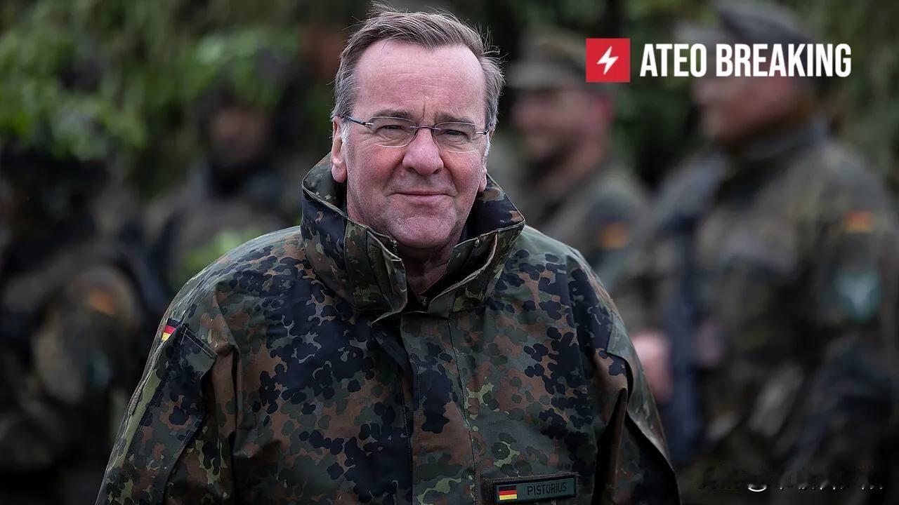 德国国防部长皮斯托里乌斯22日公布联邦国防军首个军事战略，目标直指“欧洲最强常规