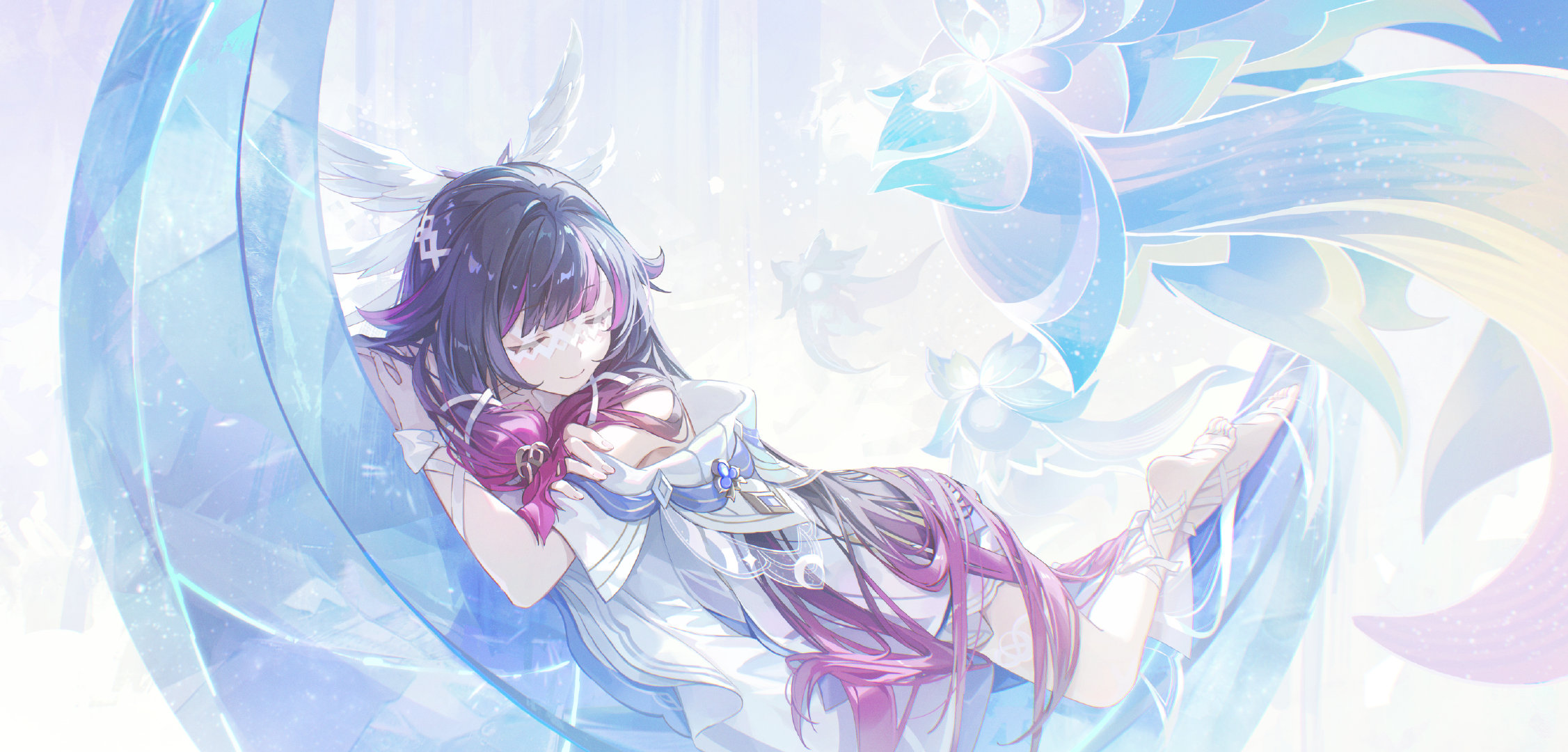 哥伦比娅——原神——画师: 久蒼穹，网页链接