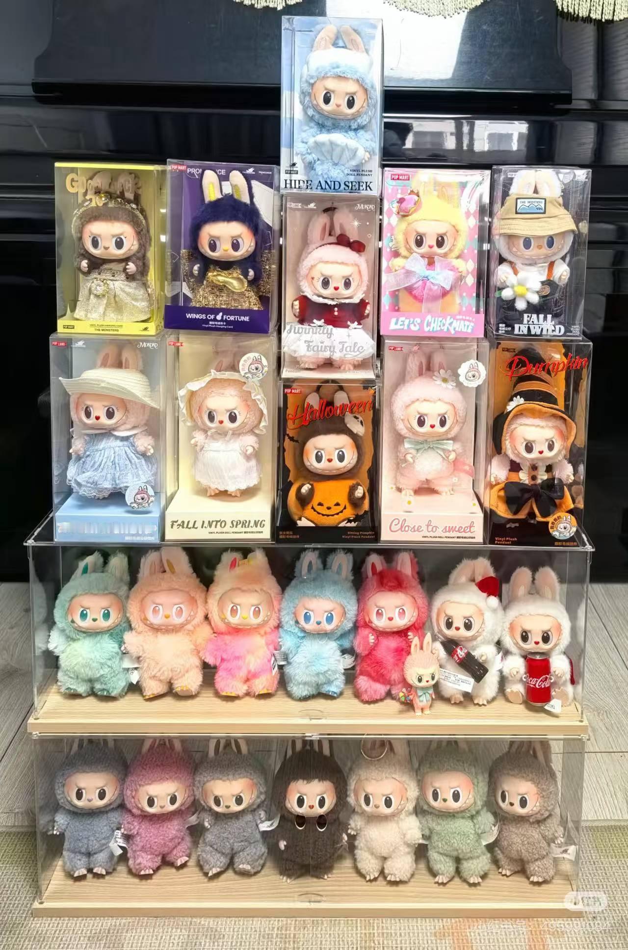 李晨899一只的labubu升值近6倍有朋友也让我帮忙从美国带，这玩意儿真这么值
