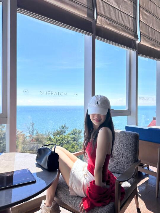 谁能拒绝红色呢！🏝️☀️