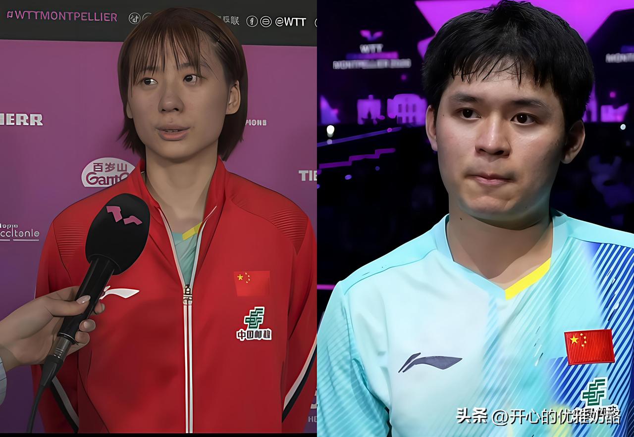 陈熠3-0王曼昱
林诗栋3-0安宰贤
明眼人都能看出来，小将真的打出来了。
陈熠