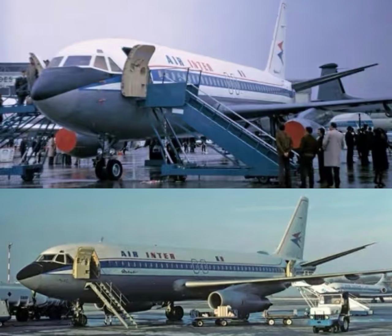 失败的商业客机﹣达索水星！法国达索水星 100 客机是达索公司在1967年设计的
