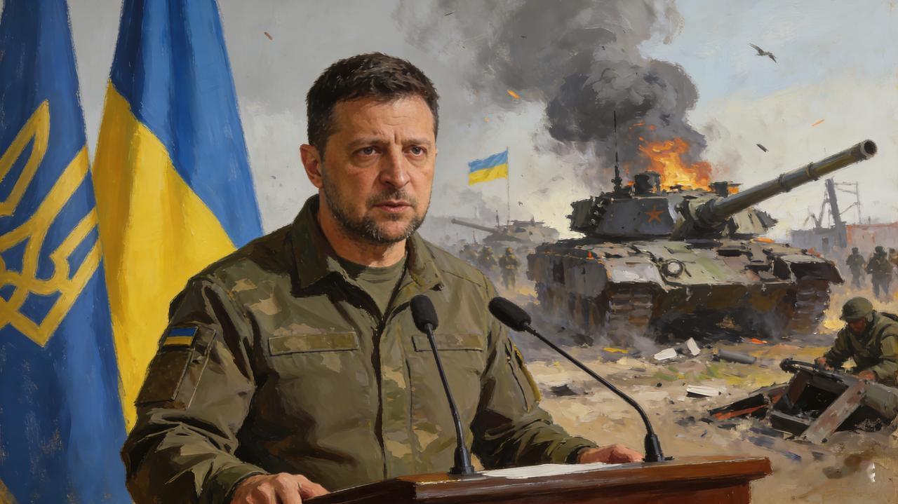 扎卢日内这回算是把窗户纸捅破了，这话听着真让人后背发凉。

他说一旦前线停火，乌