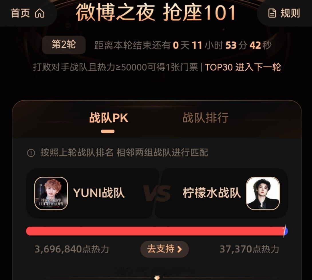 抢票101活动梓渝VS田栩宁，真没想到6.0再次同框是以这样的方式微博之夜