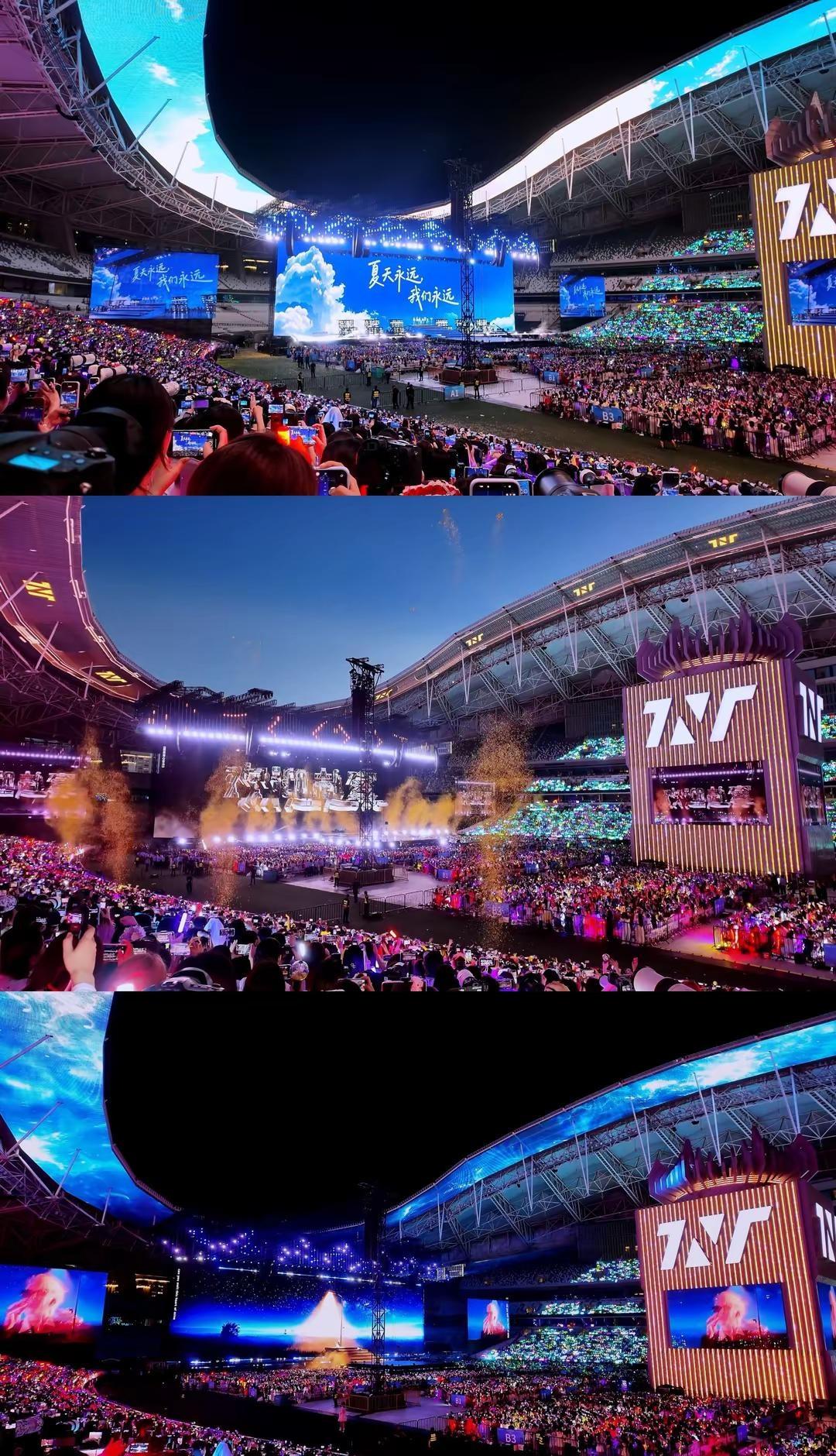 “继续创造下一个珍贵回忆吧❤️”时代少年团上海演唱会 时代少年团 严浩翔 欢迎赴