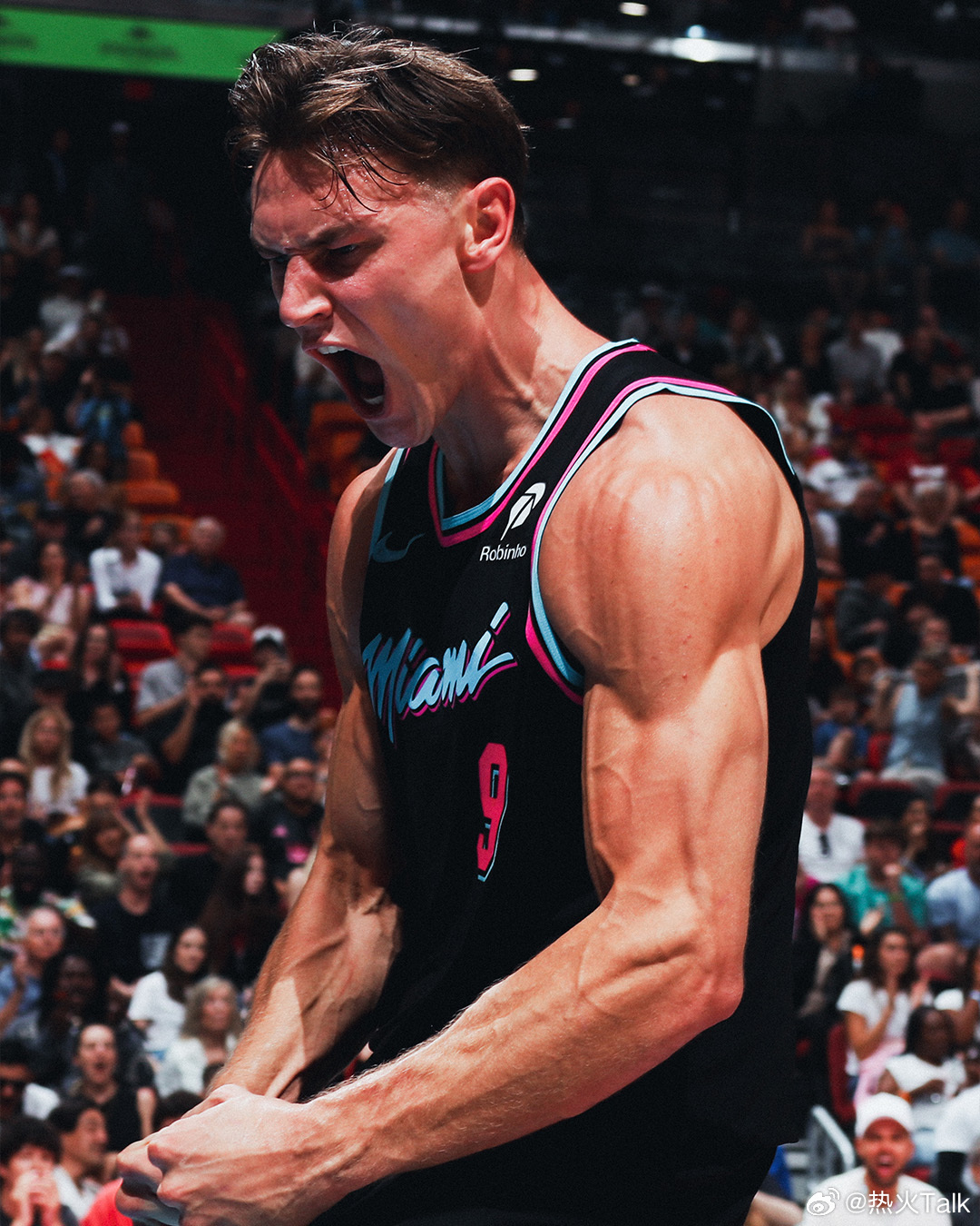 怎么形容这个肌肉？大暴肌奇才vs热火nba常规赛