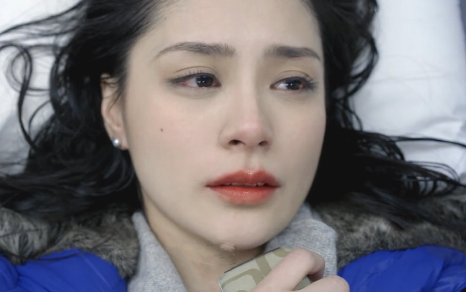 阿娇卸妆只卸掉了灰尘 【钟欣潼】泪眼问花花不语 