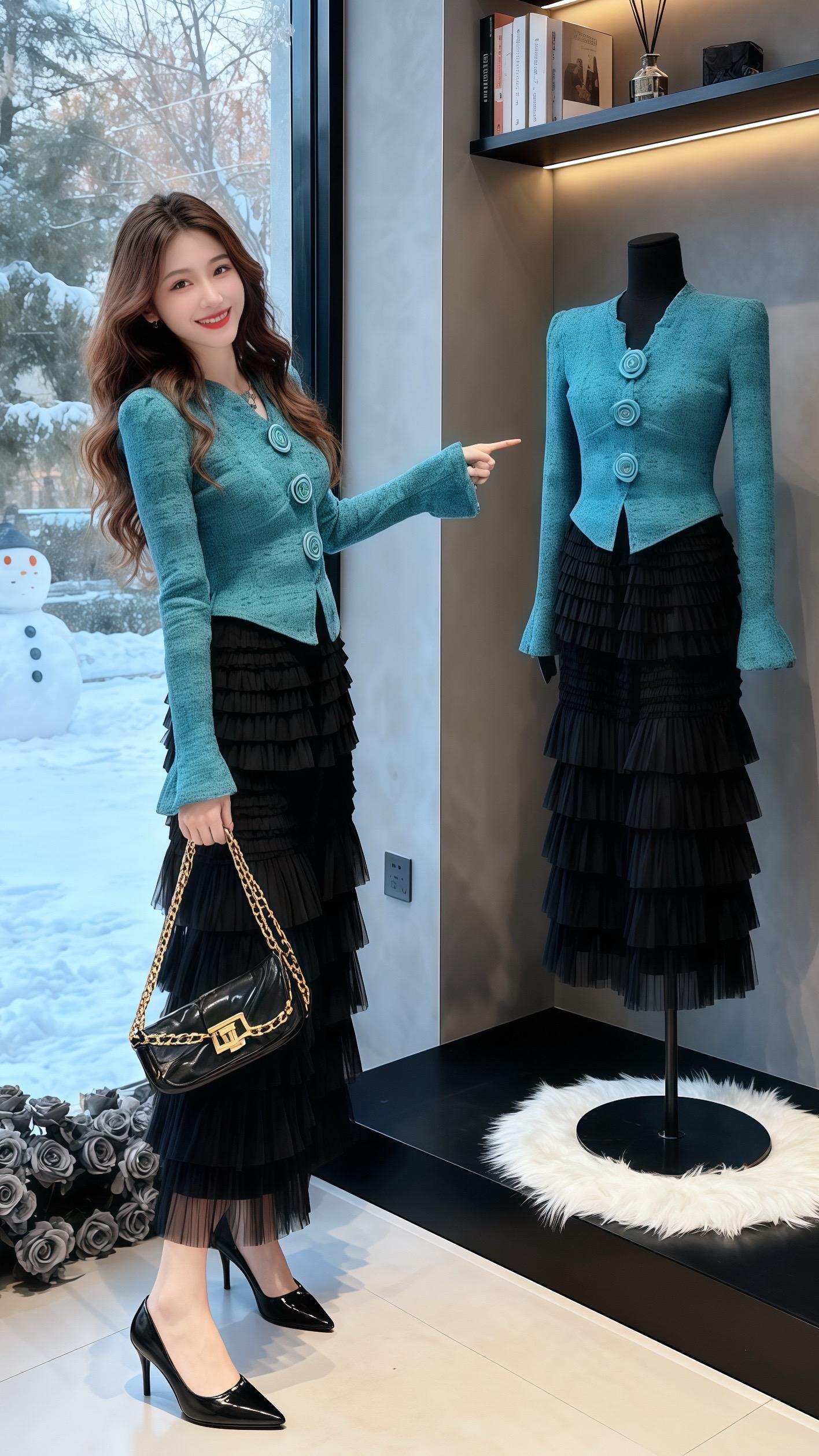 气质仙女裙穿搭 约会穿搭 减龄气质 精致穿搭 时髦穿搭