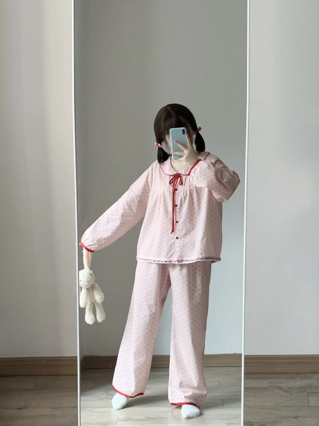 160 120｜微胖甜妹少女感奶呼呼🍰娃娃领睡衣