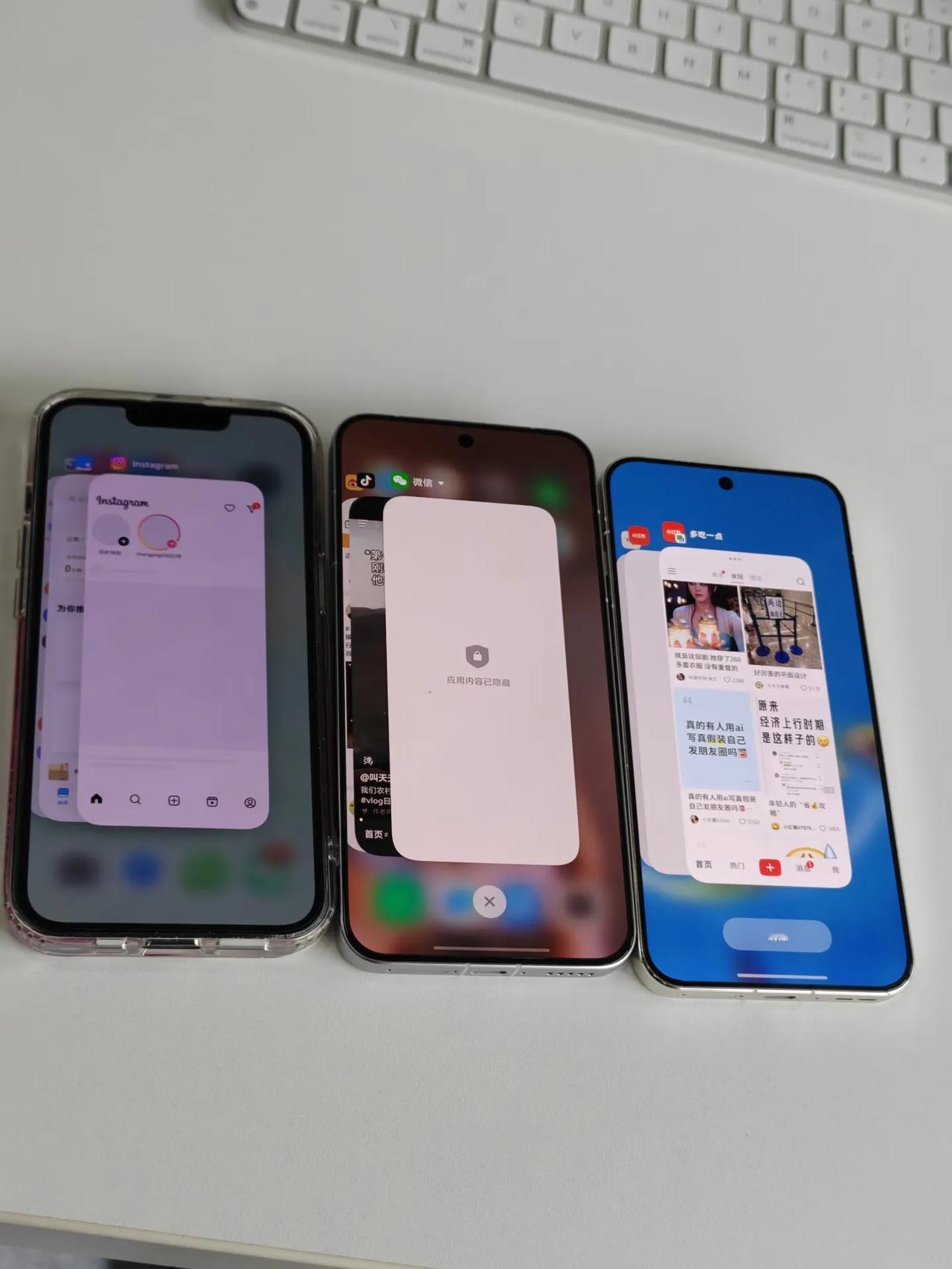 堆叠后台还是苹果做得更好吗？
刚刚发现vivo X200 Promini有一个系
