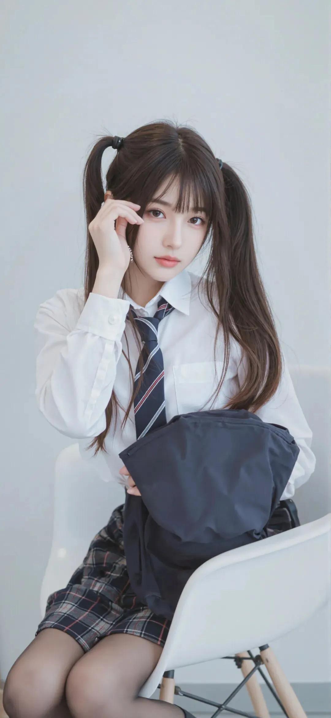 校园少女风，青春洋溢的校园生活