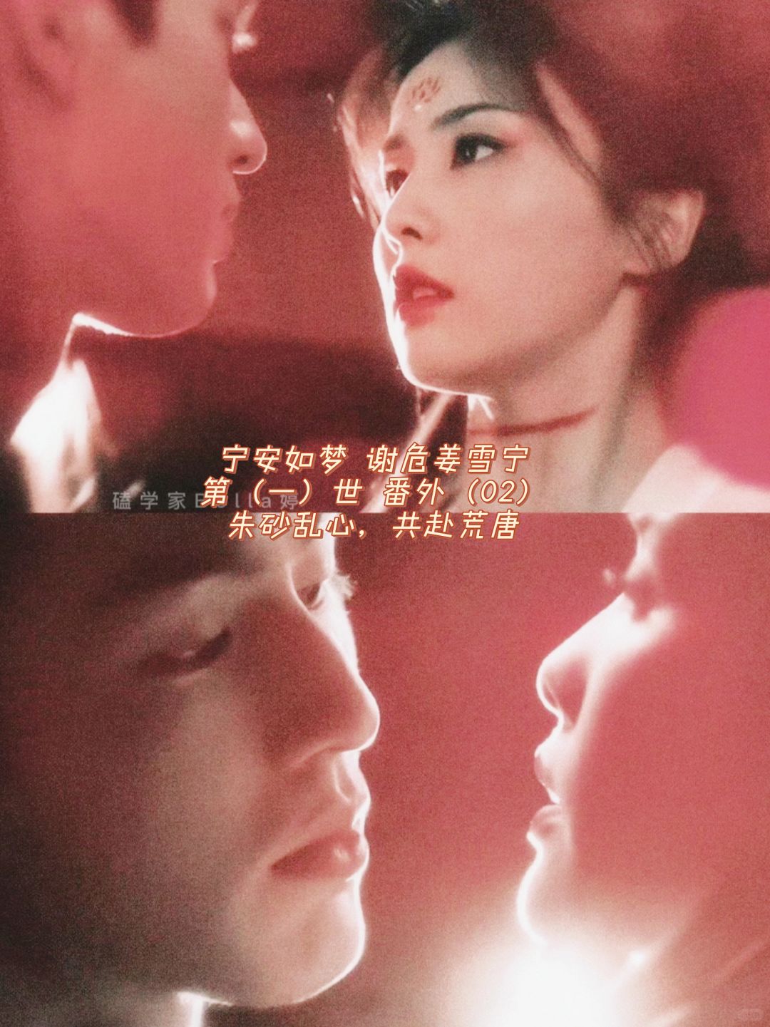 宁安如梦｜谢危姜雪宁番外：朱砂乱心赴荒唐