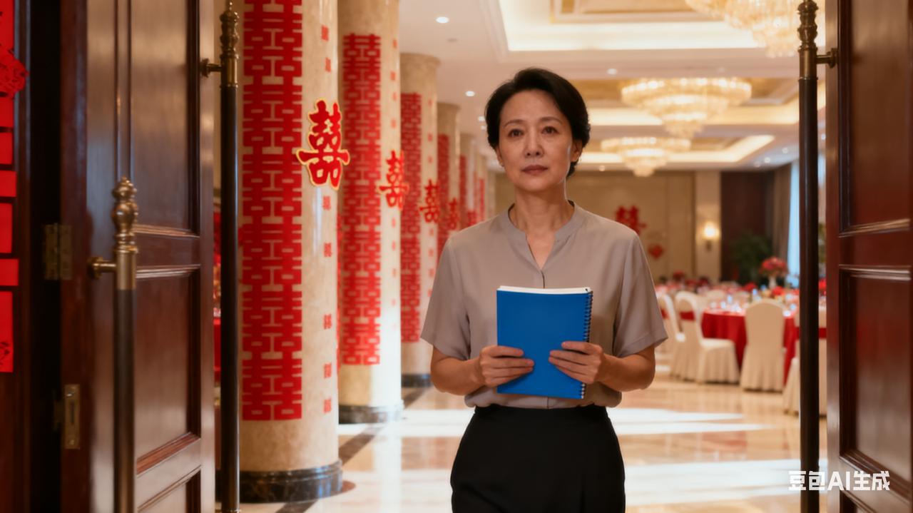 《离婚三年，我在他婚礼上递了本记账簿》
 
林薇站在酒店宴会厅门口时，指尖还在发