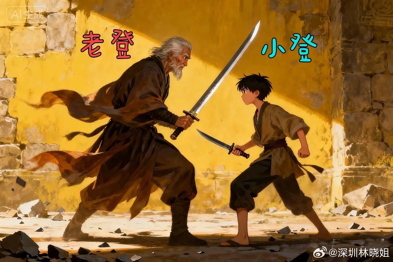 明天股市大阳！但是，别误会，我指的是小登股大阳！老登股依然负责稳住大盘，保持节奏