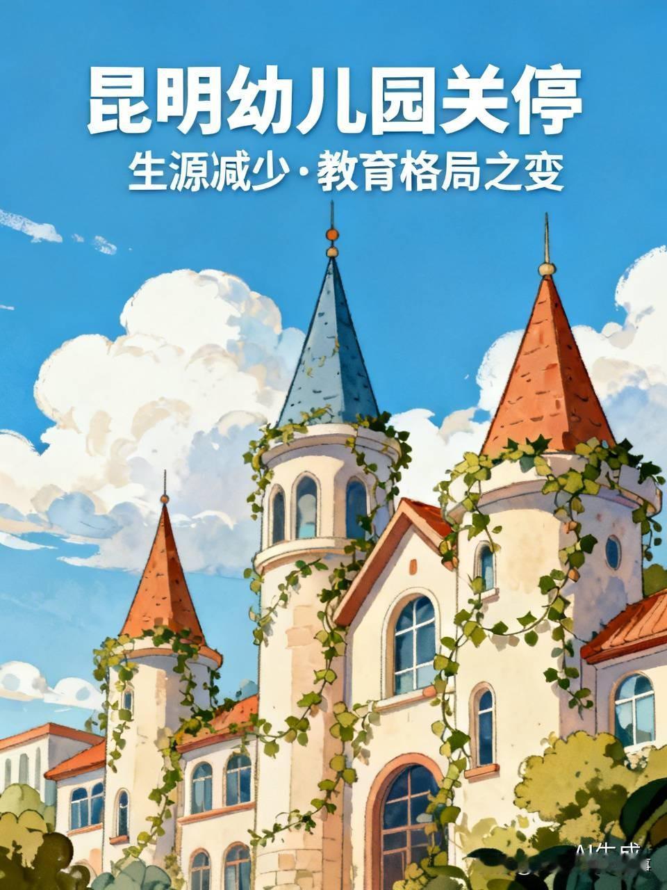 昆明幼儿园关停一事着实令人唏嘘。❗️前些日子，五华区有幼儿园因亏损，自 8 月 