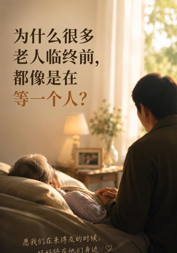 为什么很多老人临终前，都像是在等一个人？
如果你问一位殡葬从业者，这些年见过最让