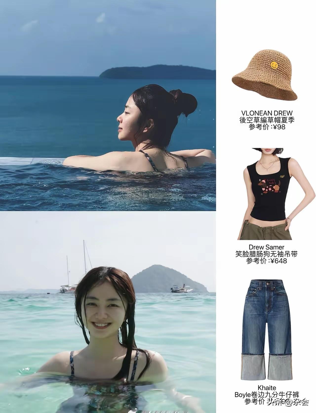 被谭松韵的泰国旅行日记治愈了。36岁又怎样？依然可以拥有满溢的生命力和毫无负担的