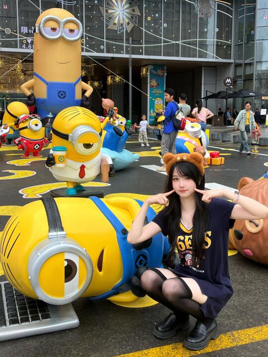 南昌大悦城开业🍌小黄人嗨翻六一