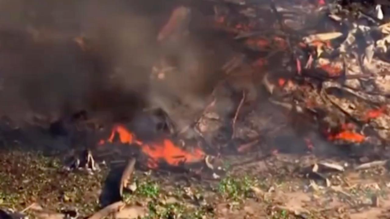 美国军用炸药厂爆炸导致现场无一人存活。
当地时间10月10日7时45分，美国田纳