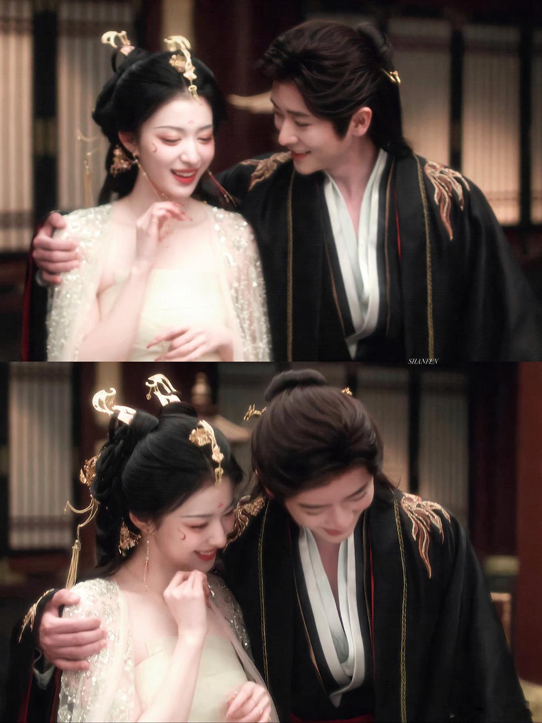 成何体统第7集14分36秒 啊啊啊浮木就是光啊！在吃人的皇宫里假装疯狂，只有在她