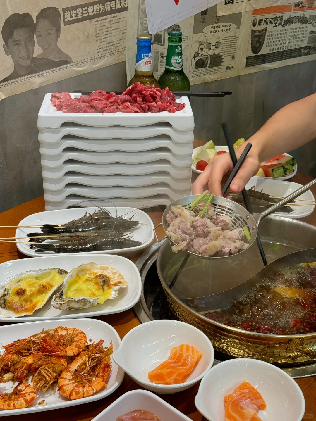 佛山南海万达广场🔥89全场任吃的牛肉自助餐