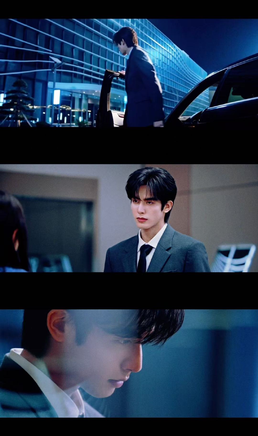 宋威龙好帅 浓颜系帅哥的杀伤力谁懂啊，肩宽腿长的比例，站着都自带偶像剧柔光滤镜！